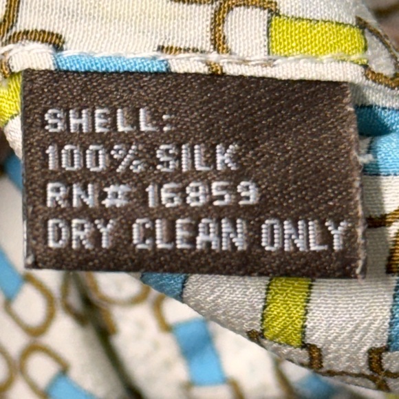 J. McLaughlin Silk Monogram Top - Picture 4 of 4